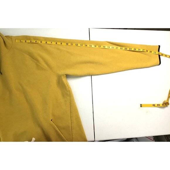OLD NAVY-MENS YELLOW PULLOVER KANGAROO POCKET HOODIE SWEATER SIZE X-LARGE - Picture 4 of 6